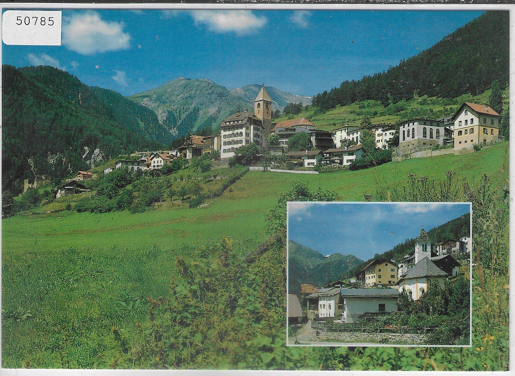 Cartoline postali: Ramonsch und Vna - Unterengadin – Usato da Ettingen venduto da Kartenplanet