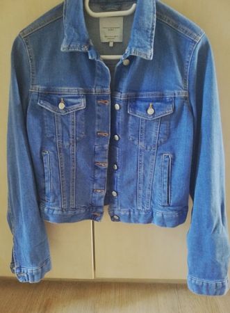 Zara cropped Jeansjacke S/M schönes denim blau