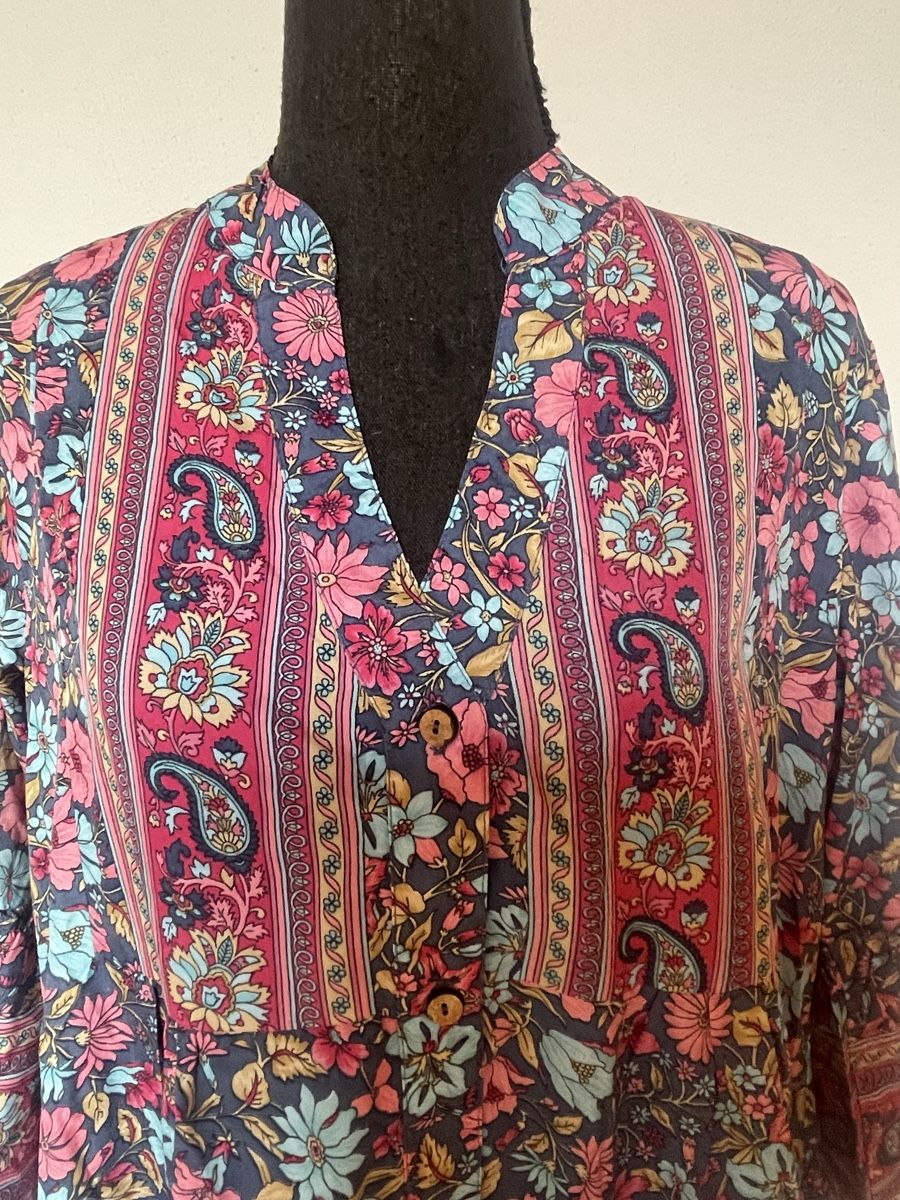 Vestiti: Boho Tunika / Minikleid aus Seide – Nuovo (secondo la descrizione) da Sigriswil venduto da ck56 4