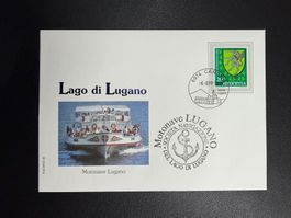 Schweizer Schiffspost Lago di Lugano MN Lugano 1999