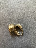Elegante goldene Ohrringe, Creolen Stil! Modeschmuck