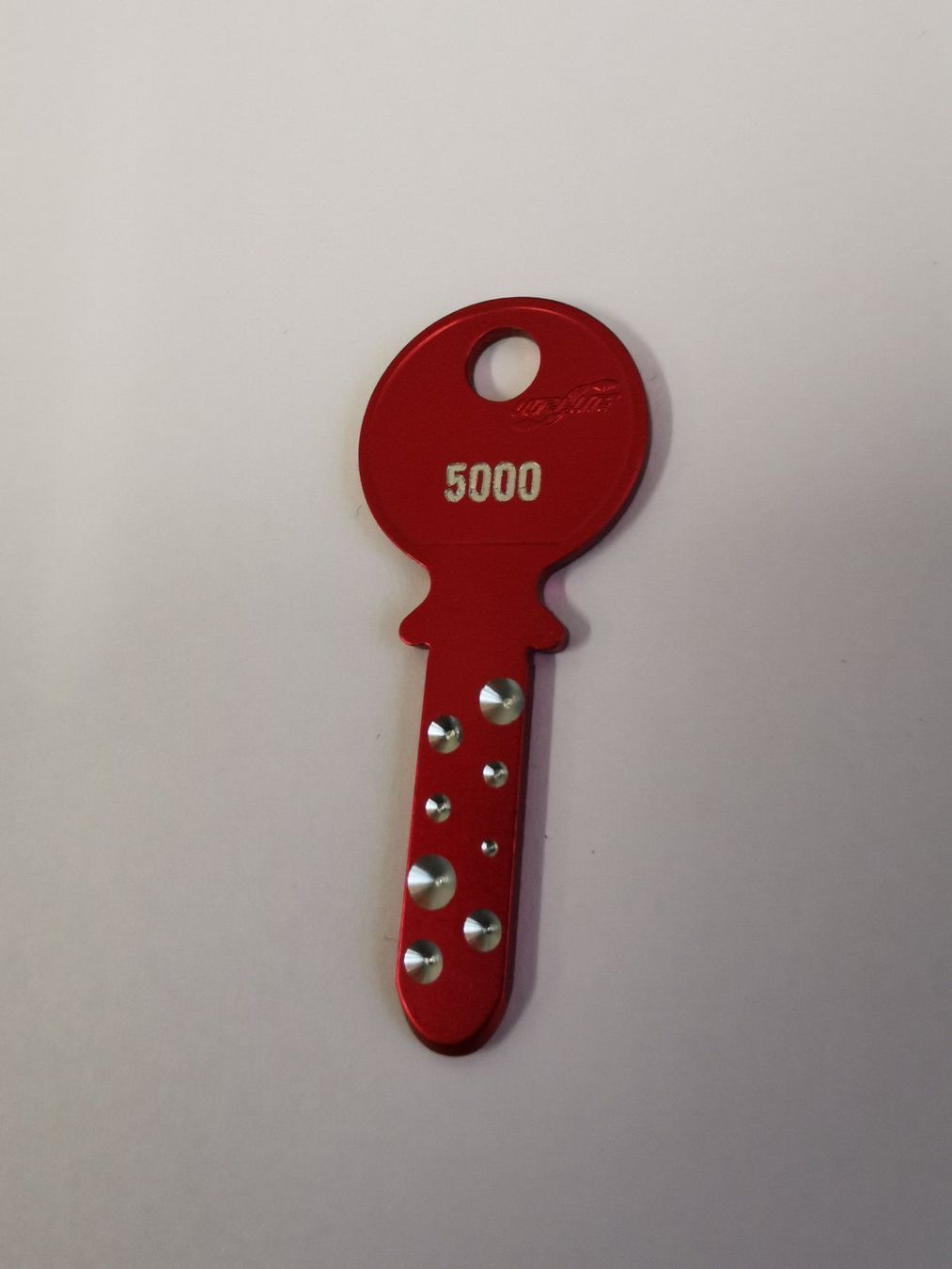 Schlüssel: KABA 8 - 5000er Schlüssel in rot - 16.90.- – Neu und originalverpackt aus Amriswil von FMS-8580 1