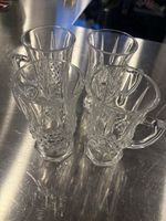 4 Teegläser mit Henkel
