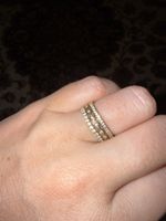 Silber Ring vergoldet