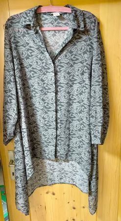 Longbluse Bluse f Lagenlook von Angel of Style Gr 44 XL