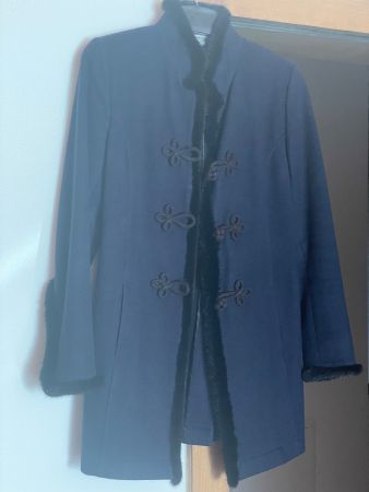 Von Dörnberg München Cashmere Gehrock mit Nerz Gr.36