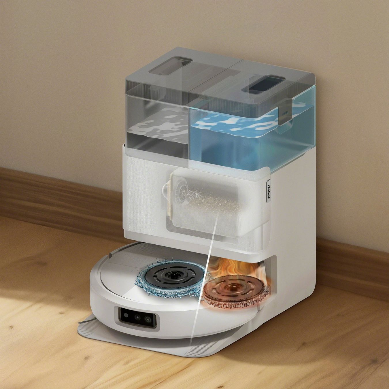 Irobot Aspirateurs & Accessoires: Roomba® Plus 505 Combo Roboter + AutoWash™ Dock - Weiss – D'occasion à Vordemwald par iRoboticsAG 1