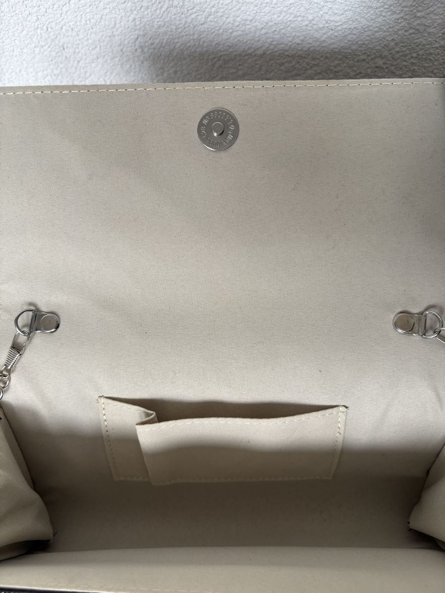 Borse da donna: Schwarze Clutch mit silberner Kette - NEU – Nuovo (secondo la descrizione) da Staufen venduto da yam_6989 5