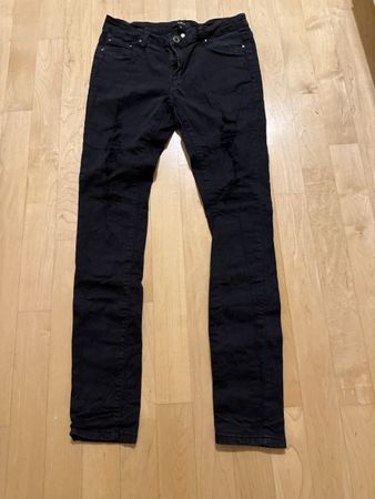 Damen Jeans Zebra schwarz Groesse 40 neu