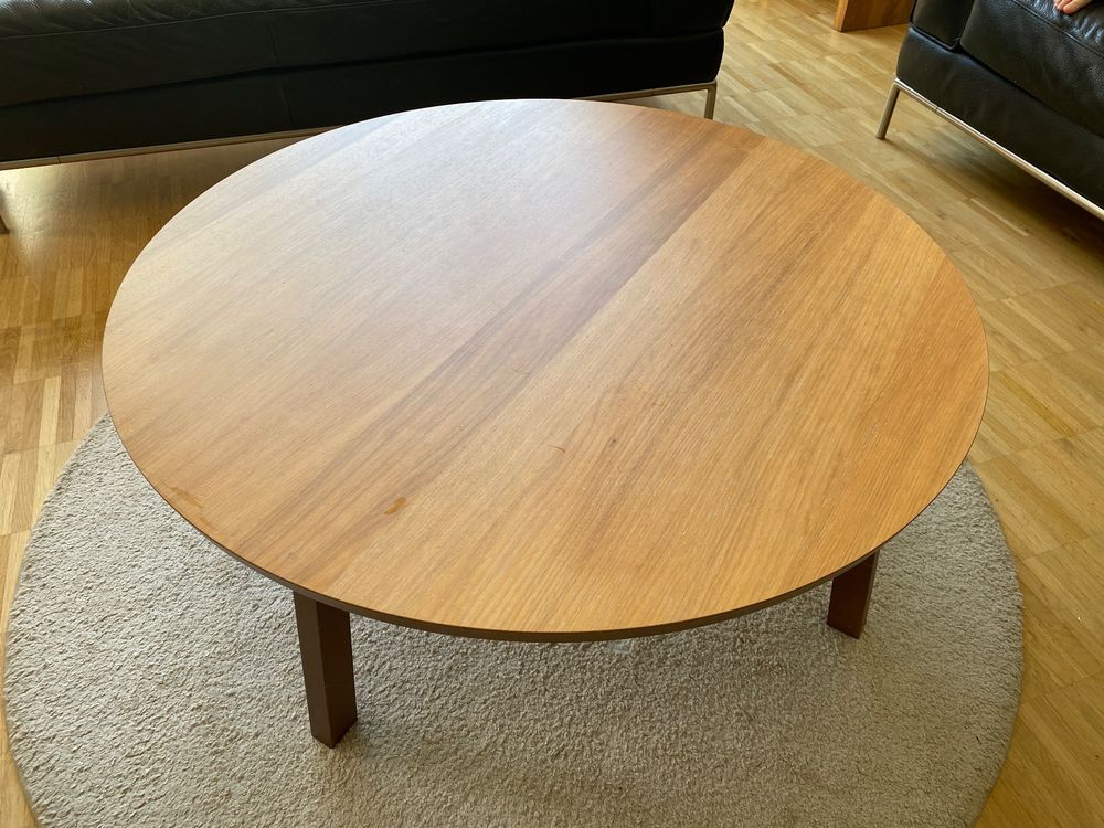 Ikea Couchtisch Rund Holz