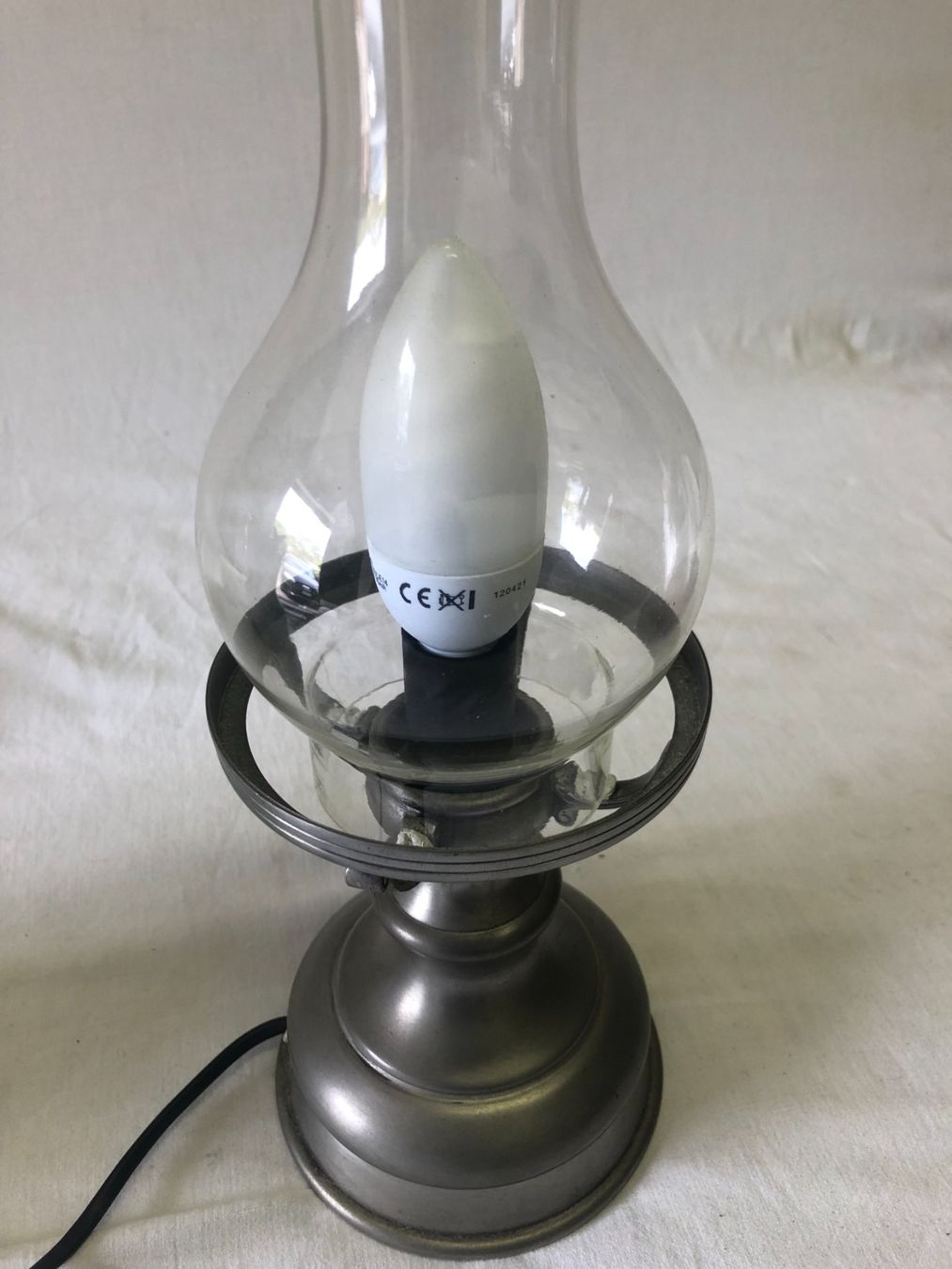 Lampade: Lampe de table en étain – Usato da Aïre venduto da tas_fq9v