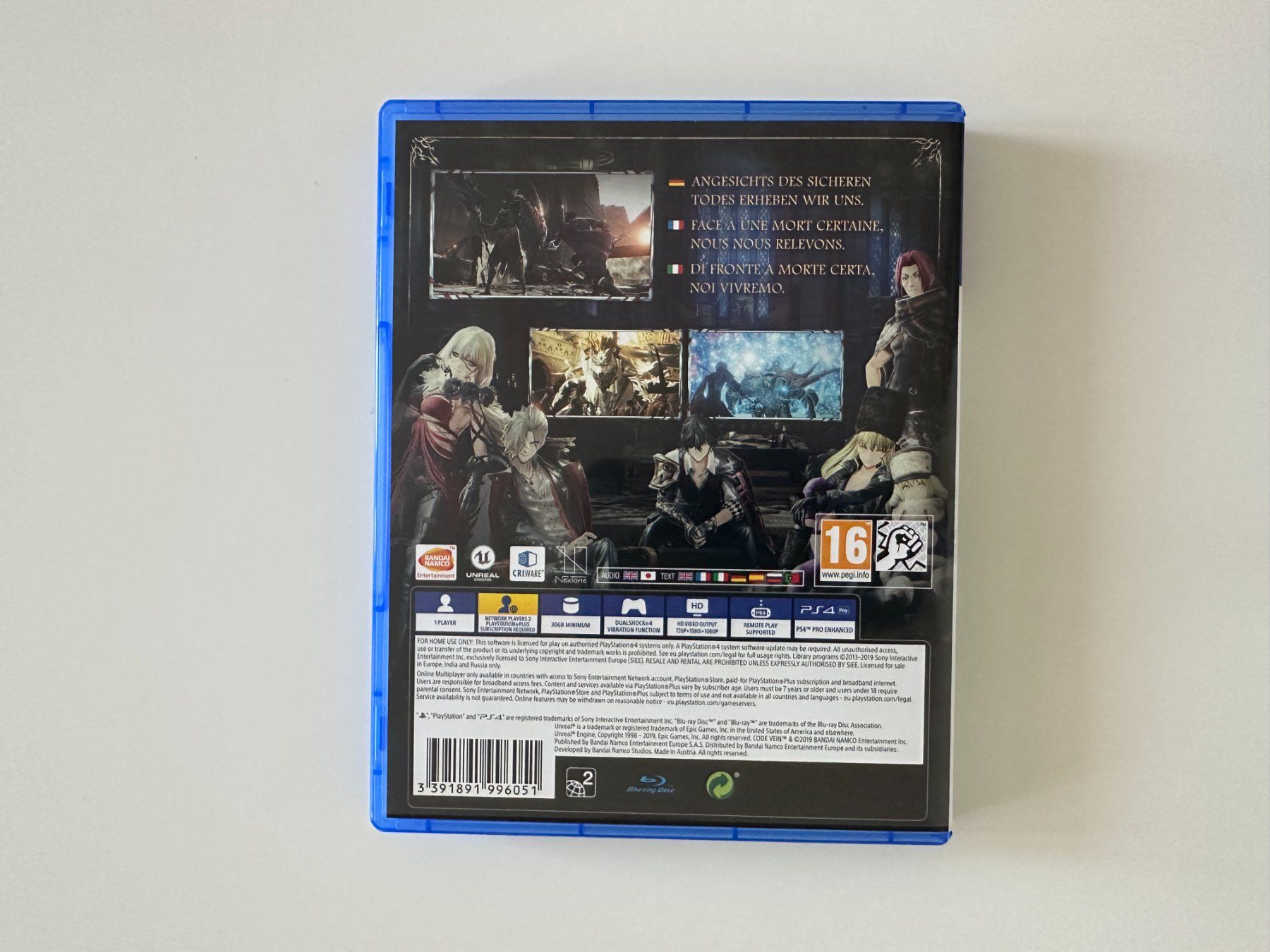 Sony Giochi: Code Vein, Sony Playstation 4, PS4, PS5 – Nuovo (secondo la descrizione) da Couvet venduto da nay_prh5 2