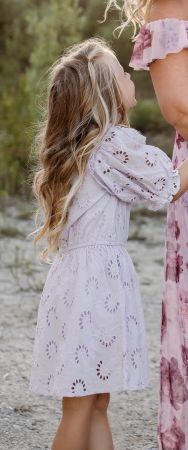 Pomp de Lux Kleid 122/128 lila