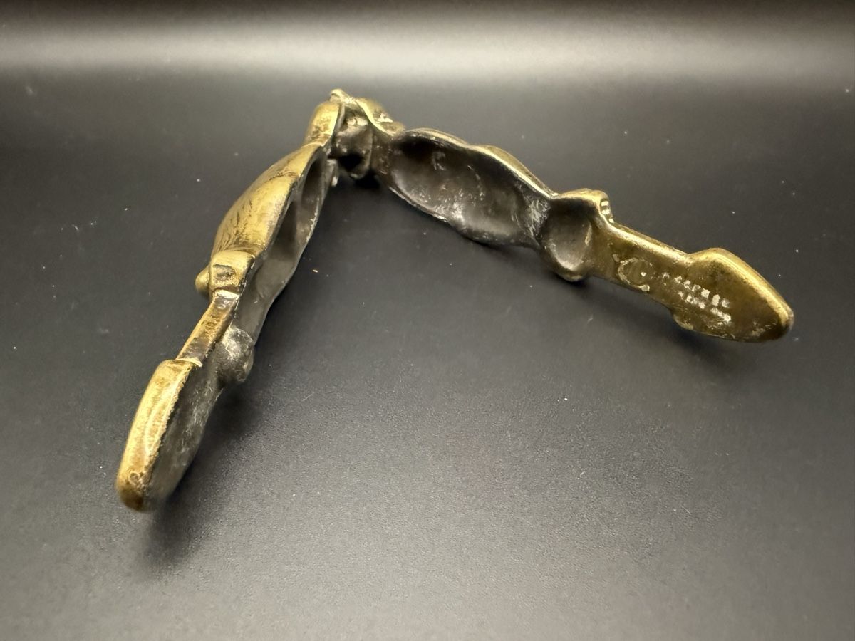 Küchengeräte: Löwenförmiger Vintage-Nussknacher aus Messing Oder Bronze – Gebraucht aus Lamone von LaCantinaMagica 5