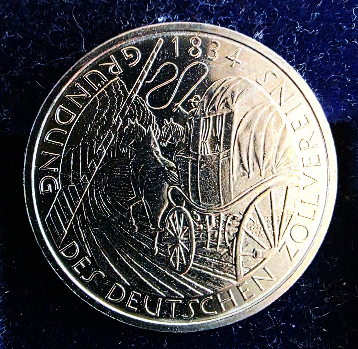Tutti le monete: DEUTSCHLAND 5 MARK 1984 D UNZ. – Nuovo (secondo la descrizione) da Winterthur venduto da Creso70