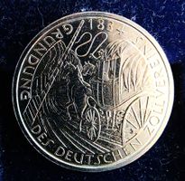DEUTSCHLAND 5 MARK 1984 D UNZ.