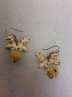 Reindeer Christmas earrings - Orecchini natalizi renne - Fr1