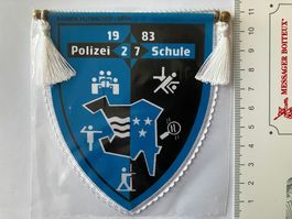 Vintage Fanion/Wimpel 1983 / Polizei 27 Schule