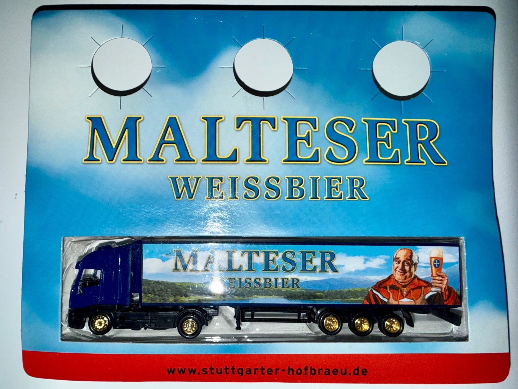 Modellini d'auto: Malteser Weissbier Track – Nuovo e nell'imballaggio originale da Hägglingen venduto da money-4-tower