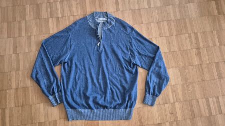 Pullover Peter Millar blau Grösse L