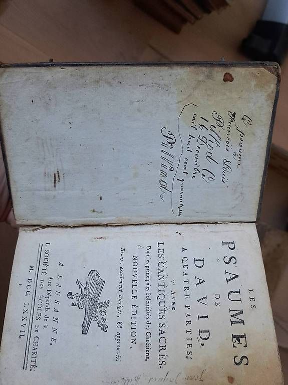 Tutti gli attrezzi: Les psaumes de David – Usato da Bussy-chardonney venduto da Cartago 1