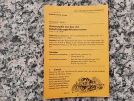 Anleitung für den Bau von behelfsmässigen Minenrutschen df