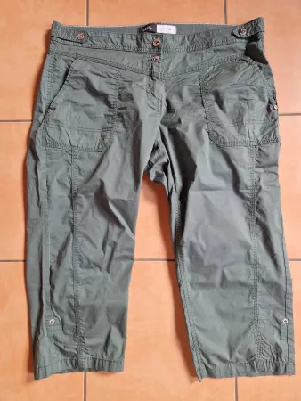 Cecil 7/8 Hose 42/44 grün