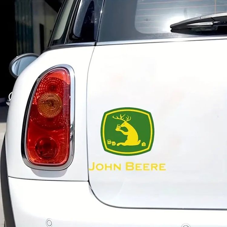 John Beere Autosticker Deere Aufkleber Hirsch Traktor Bauer | Kaufen ...