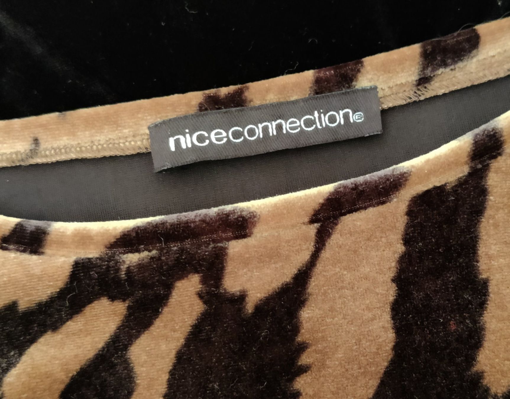 Vestiti: NICE CONNECTION Festliches Samt-Kleid Maxi Länge Gr.38 – Usato da Winterthur venduto da Lotusherz 4