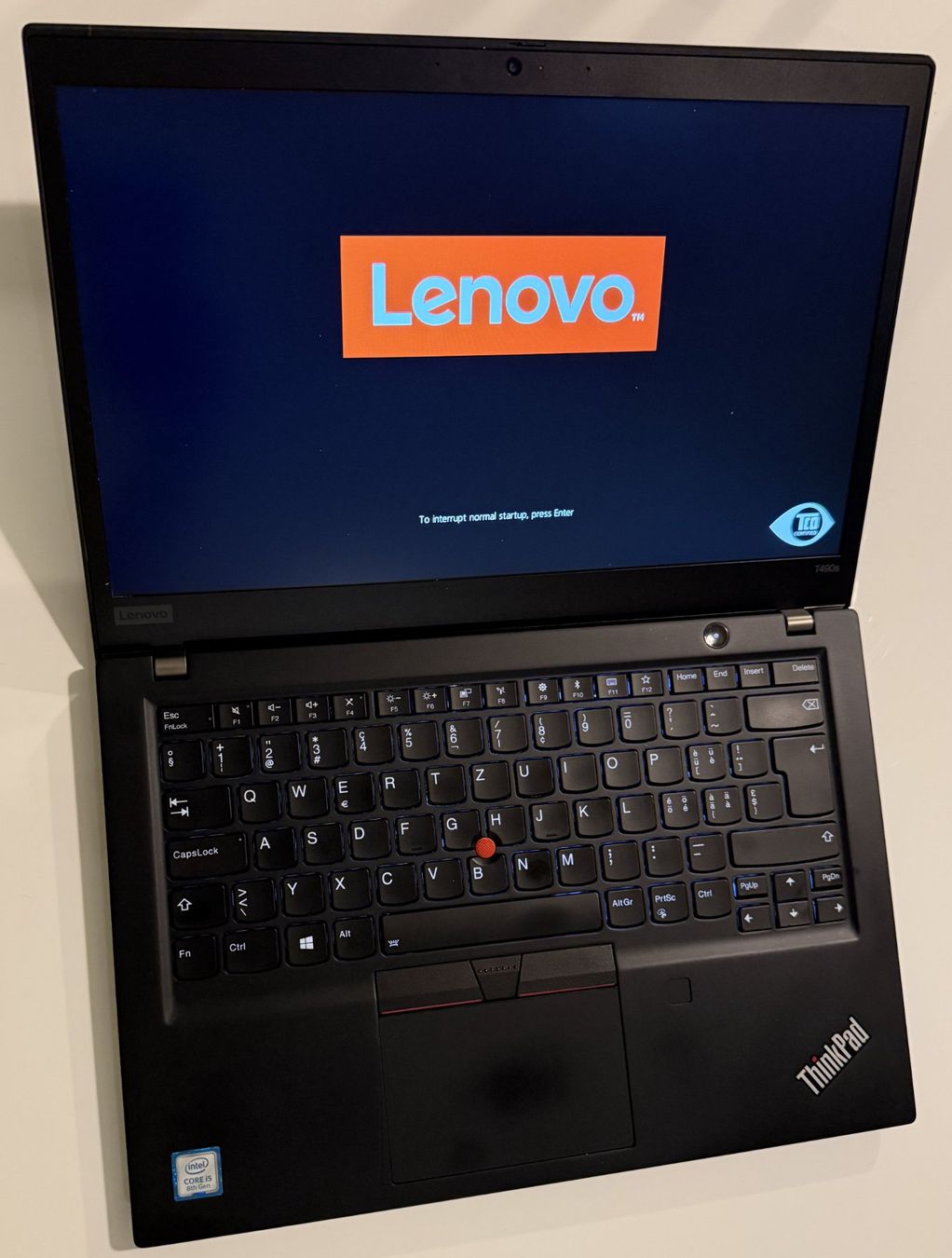 Lenovo Notebooks: Lenovo ThinkPad T490 - Battery 100% - i5-8265U – Gebraucht aus Richterswil von tom_rd6y 1