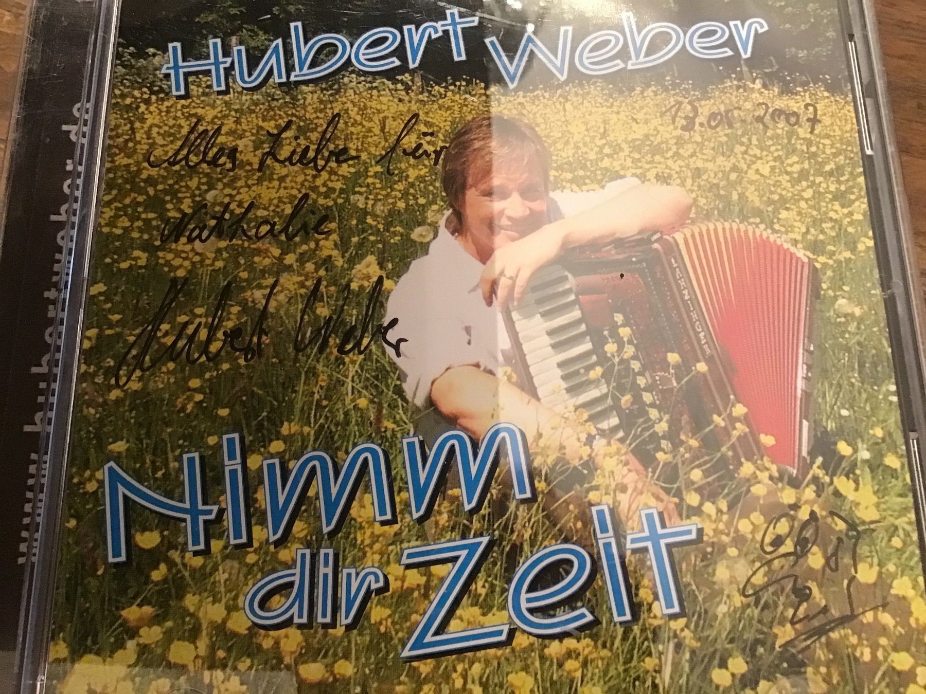 CD: Hubert Weber "Nimm dir Zeit" CD signiert – Usato da Thierachern venduto da sweden08