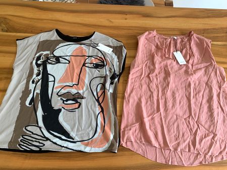 OPUS - zwei nagelnagelneue Sommertop / Shirts Gr. 40 **NEU**