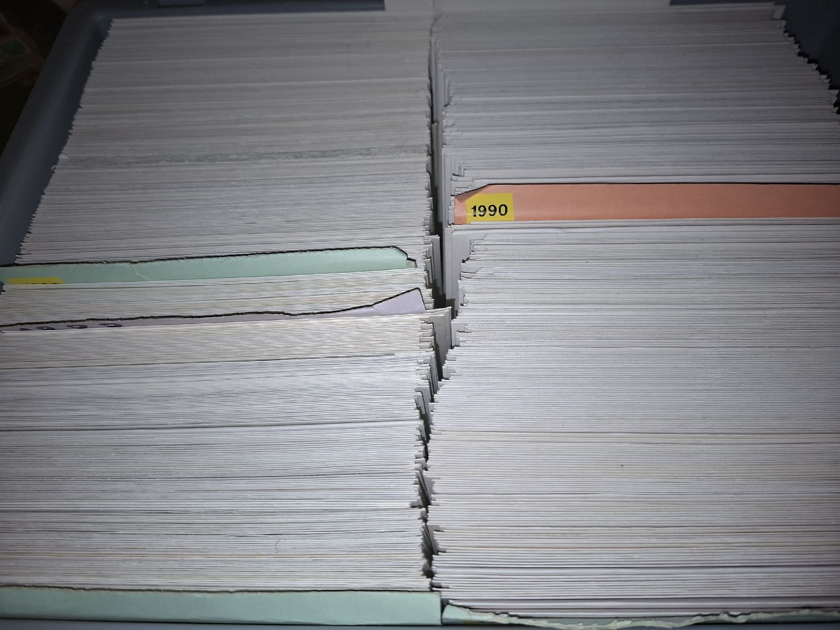 Alle Briefmarken: Kiste mit diversen FDC Ca 600Stk – Gebraucht aus Balgach von SIMEON27 1