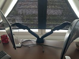Bildschirm Halter: Huanuo Full Motion Desk Mount