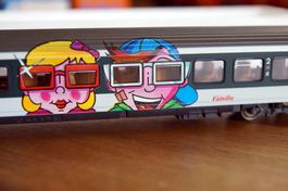 Roco SBB Personenzug-Set 1./2.Klasse mit Familienwagen