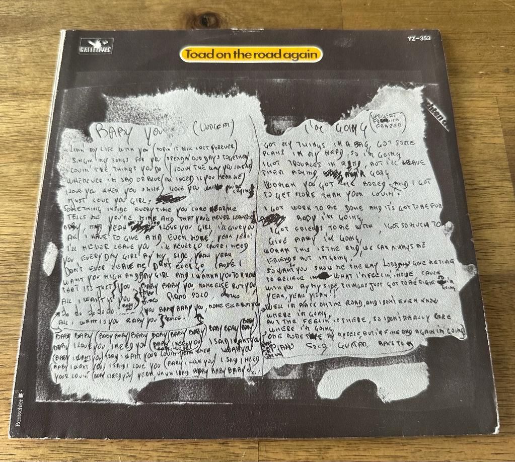 Schallplatten: TOAD Baby you/ I’m going Single – Gebraucht aus Belp von B7L0 1