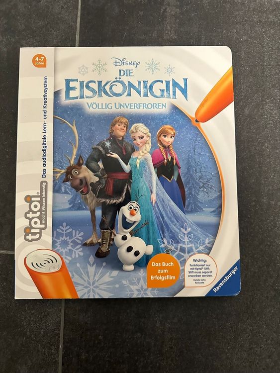 Tiptoi Buch Die Eiskönigin Kaufen Auf Ricardo