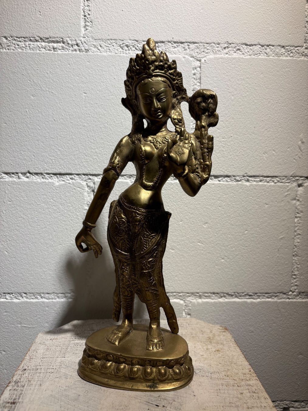 Sculture & Statue: Dewi Tara Messing 29 cm – Usato da Lenggenwil venduto da Unique_ 4