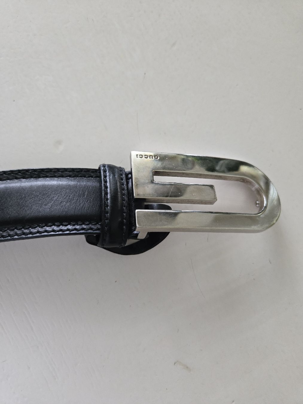 Gucci Cinture: GUCCI leather belt – Usato da Zug venduto da f_t_827r 2