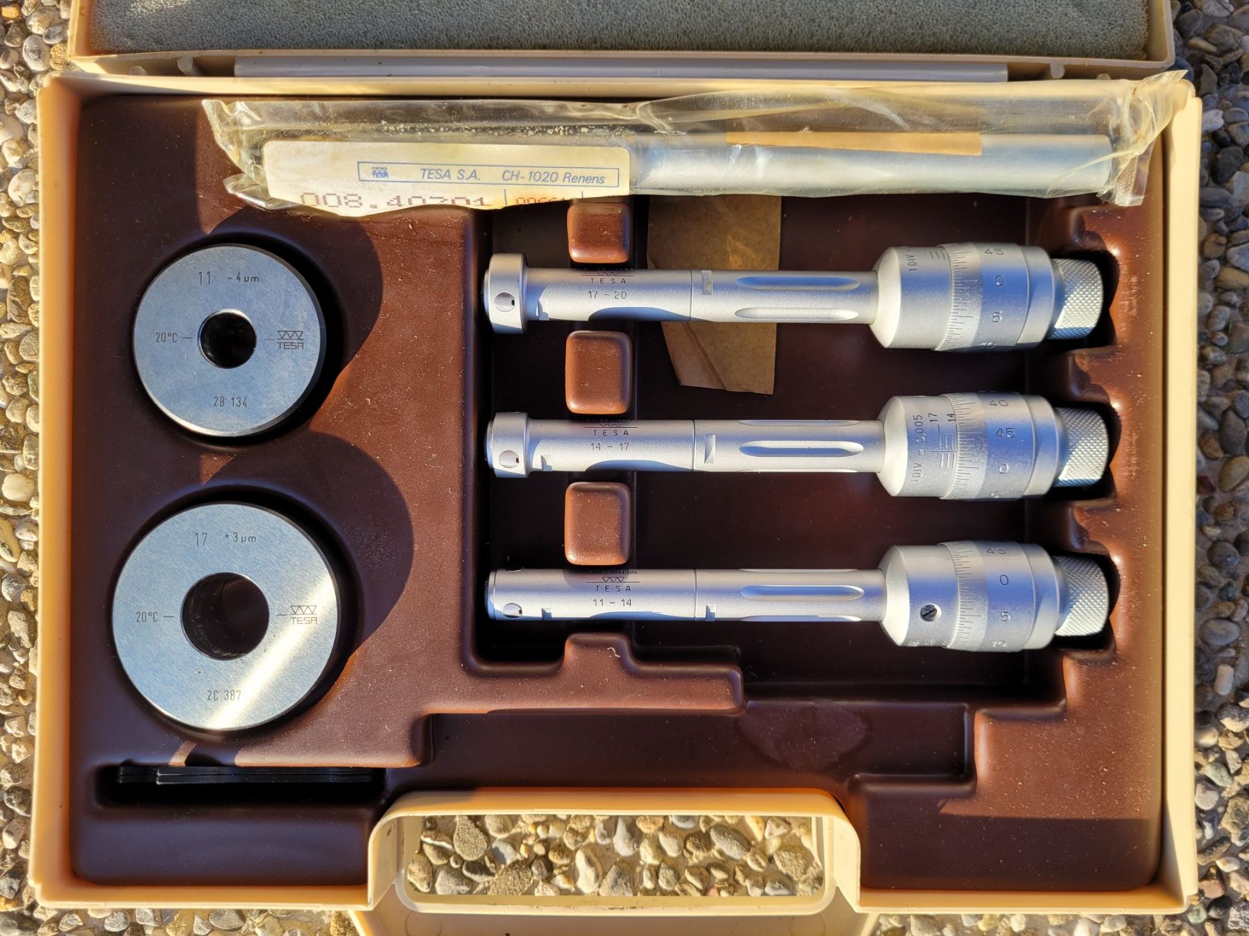 Tesa Misurare: Tesa Innenmikrometer Set 11-20 mm super Zustand – Usato da St. Silvester venduto da dan_c8f9 1