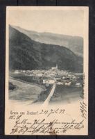 Gruss aus Andeer GR, 1899, ʘ Andeer + Glarus