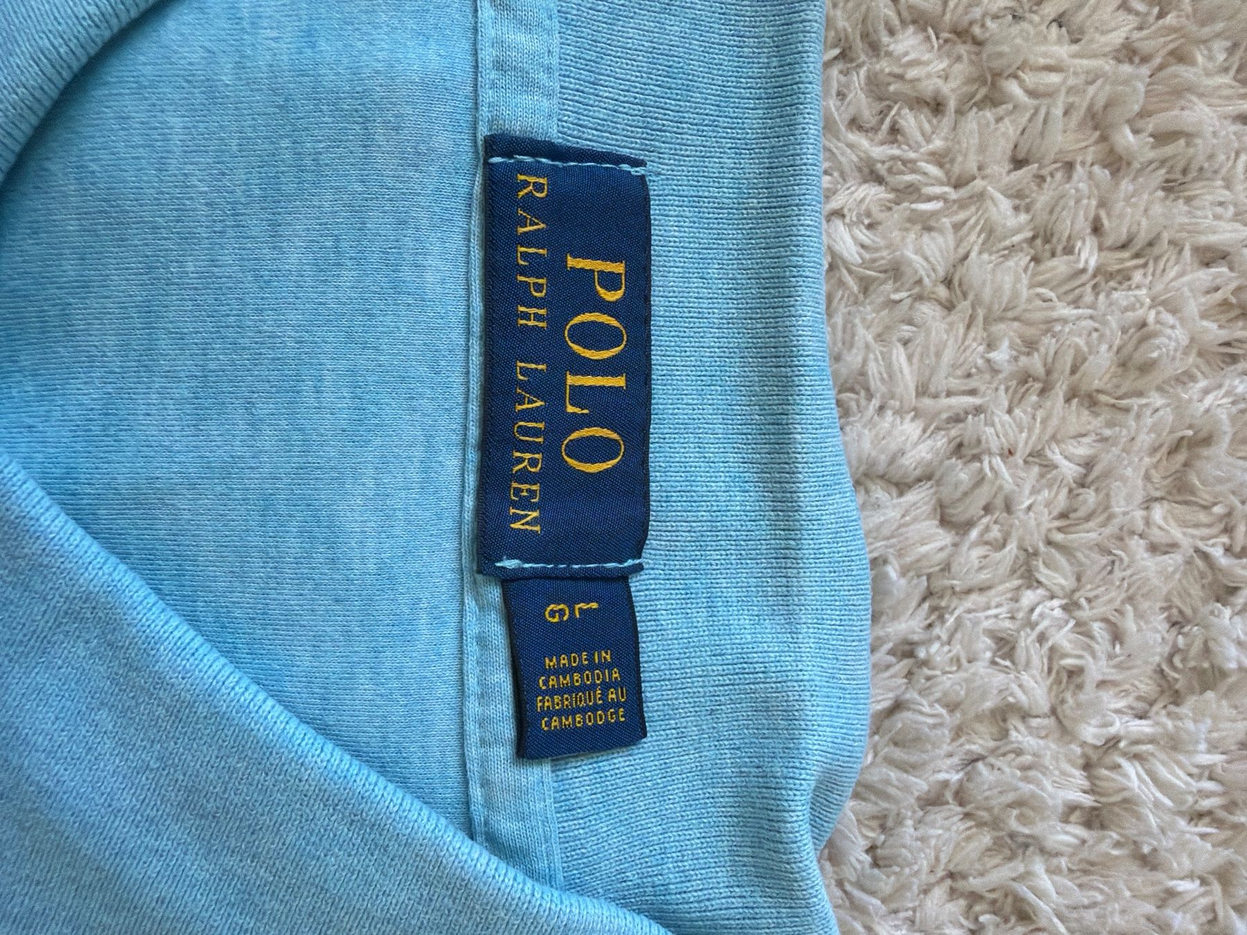 Ralph Lauren Magliette Polo: Polo Ralph Lauren Bleu Turquoise - L – Nuovo (secondo la descrizione) da Hauterive NE venduto da Leo_o 4