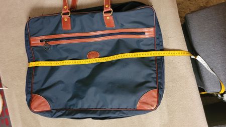 Sac de voyage Longchamp en nylon bleu marine vintage 👍💼