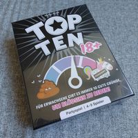 Top Ten 18+ Partyspiel - Für Erwachsene, NEU & OVP!