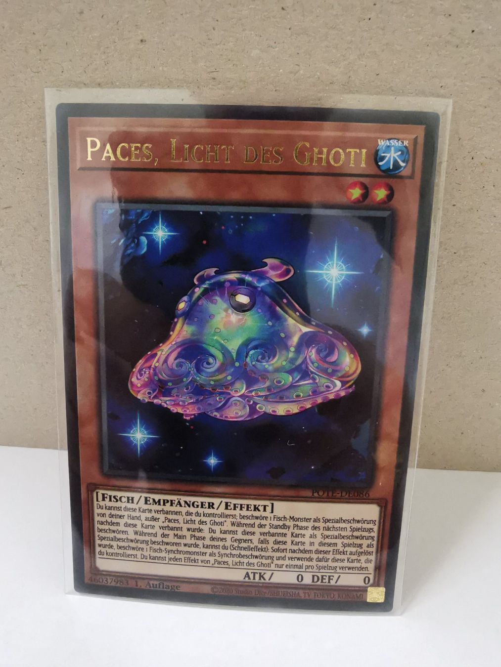Yugioh Sammelbilder & Trading cards: POTE/Paces, Licht des Ghoti – Neu (gemäss Beschreibung) aus Sisseln AG von