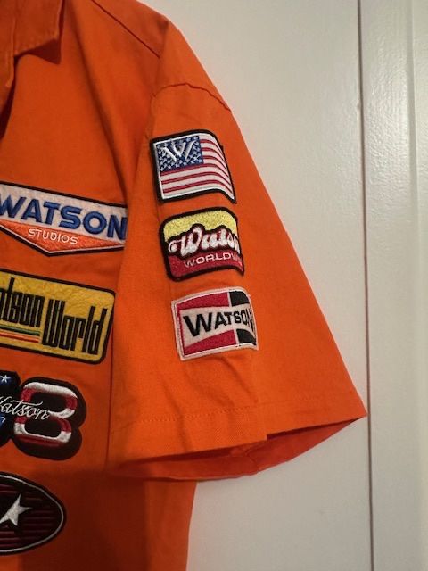 Camicie: Chemise jean orange Watson L neuve – Nuovo e nell'imballaggio originale da Lausanne venduto da Magic1900 2