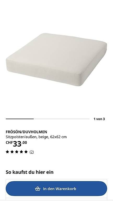 Liegen & Liegestühle: Ikea Segerön Lounge zu verkaufen  – Gebraucht aus Aarau von Augusta14 4