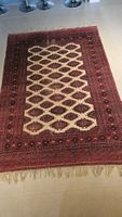 Tapis Boukhara noué main – 270 × 185 cm
