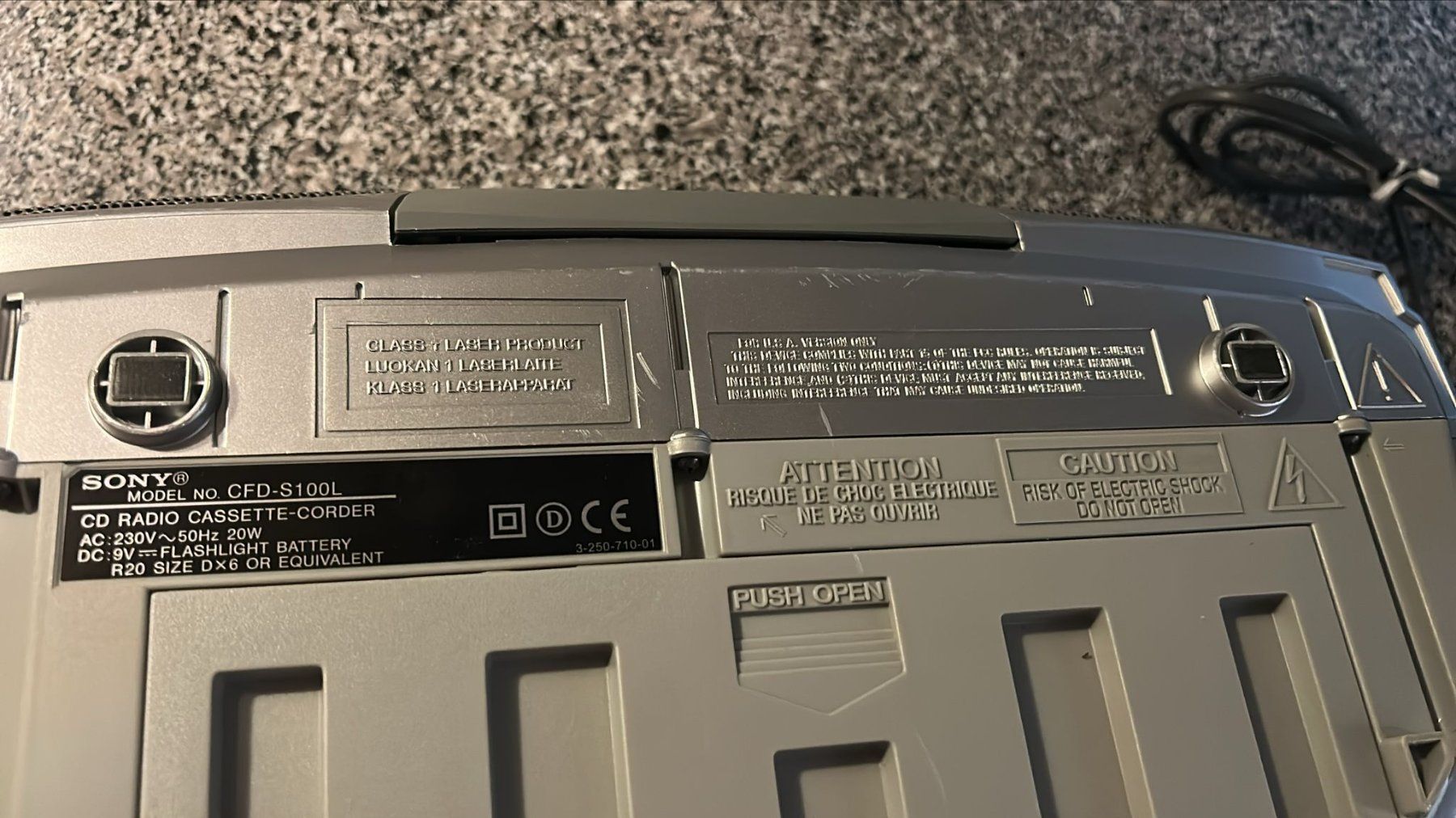 Sony Lettore multimediale & Streamer: Stereo Sony CD-Radio-Cassette-Recorder – Usato da Melano venduto da H-Sara 3