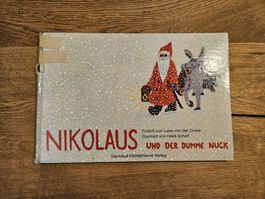 Antikes Kinderbuch - Nikolaus und der dumme Nuck